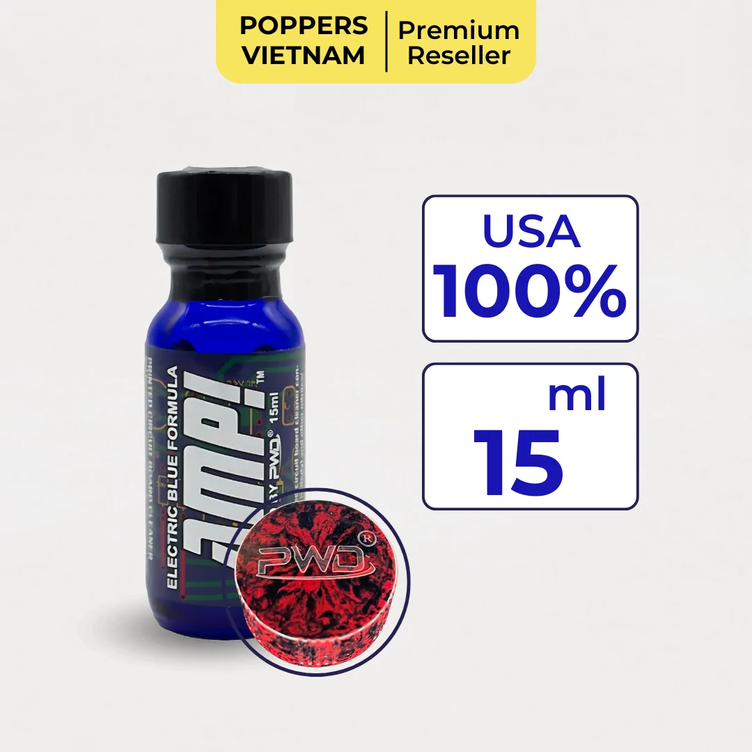 AMP! Electric Blue Electric Blue USA Popper 15ml