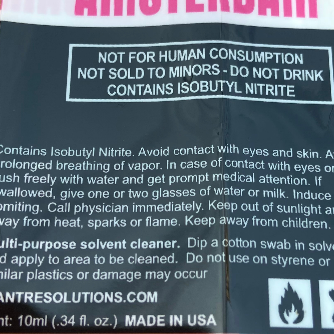 Amsterdam USA Popper 10ml