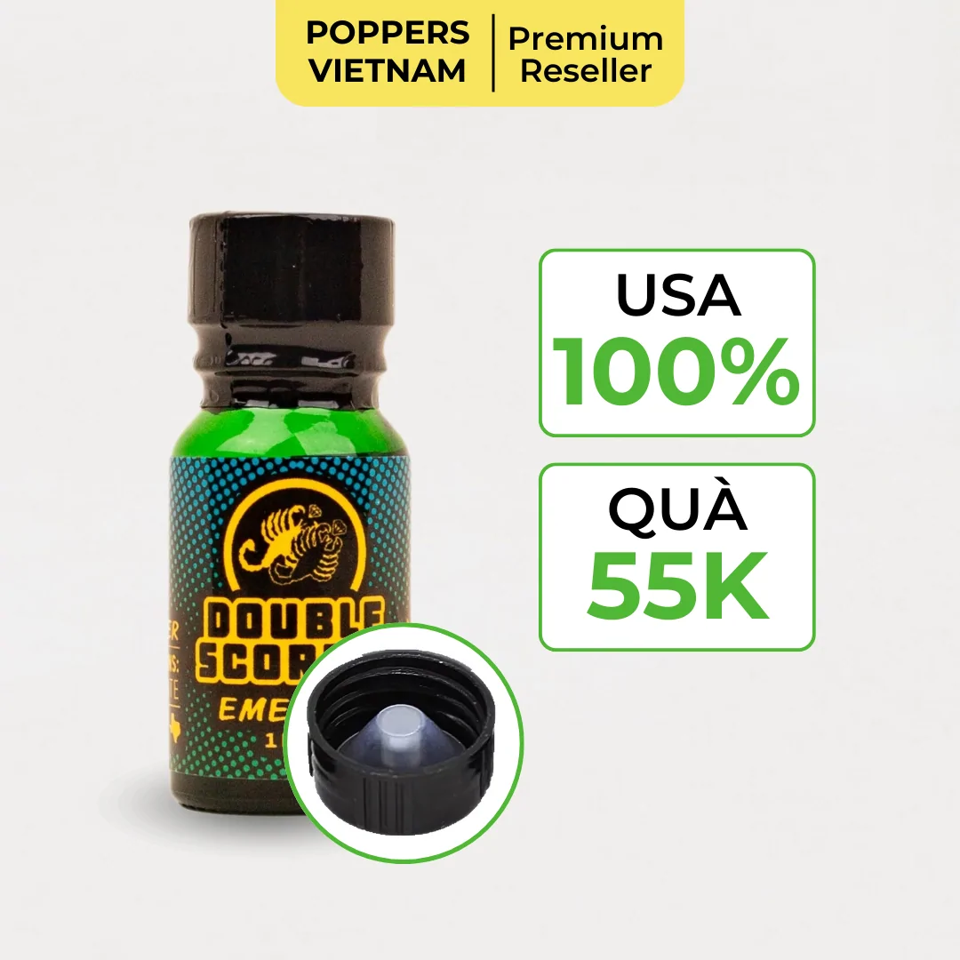Double Scorpio Emerald Popper 10ml
