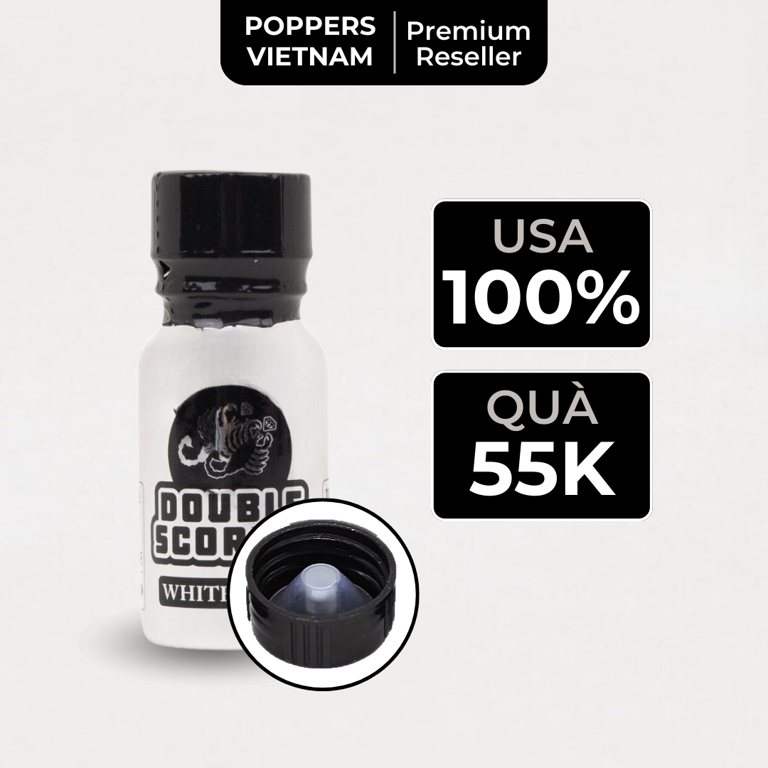 Double Scorpio White Gold Popper 10ml