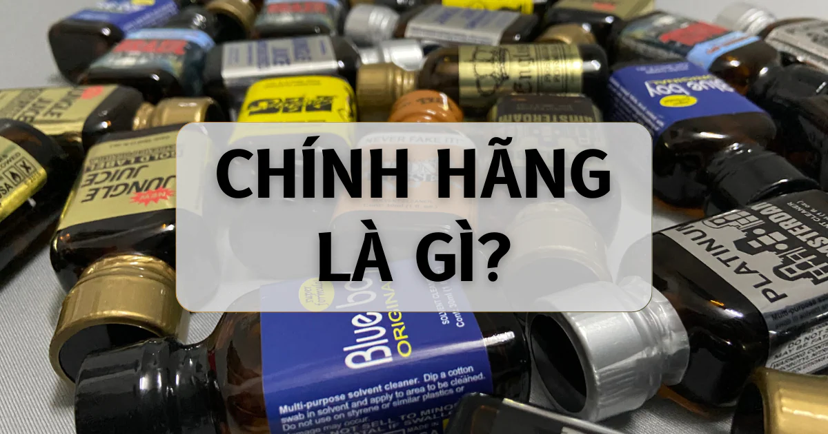 Poppers Chính Hãng Là Gì? Cách Nhận Biết Hàng Thật 2025!