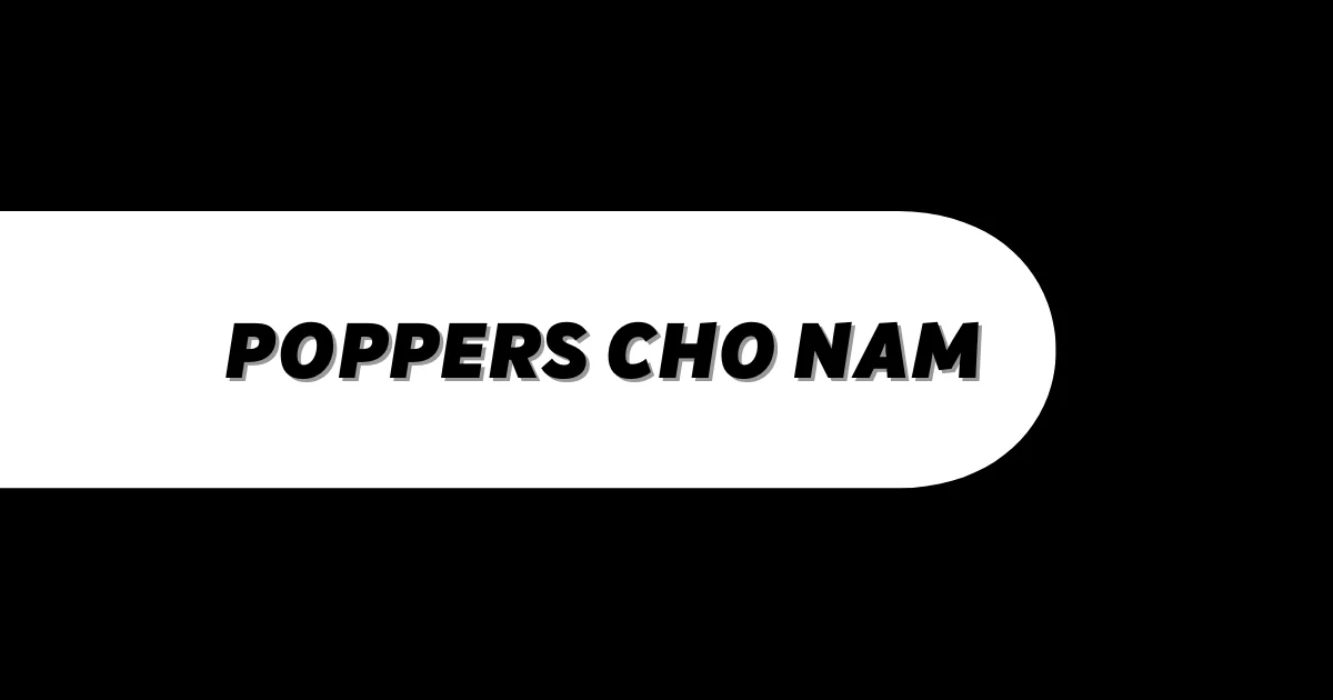 Nghệ Thuật Của Quý Ông: Cẩm Nang Poppers Nâng Tầm Trải Nghiệm