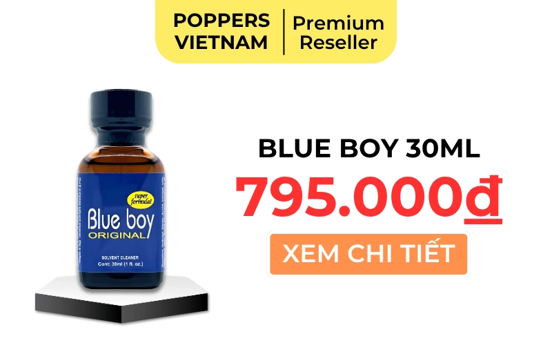 Chai Blue Boy popper 30ml chính hãng giá 795k
