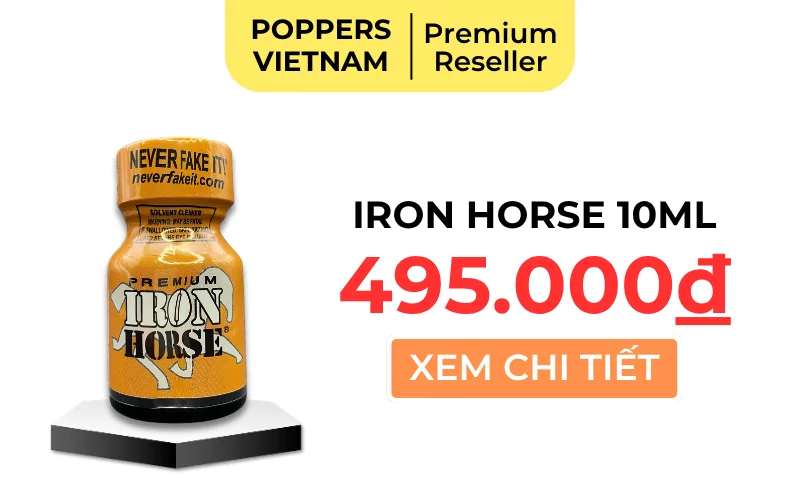 Chai popper Iron Horse 10ml giá 495.000đ