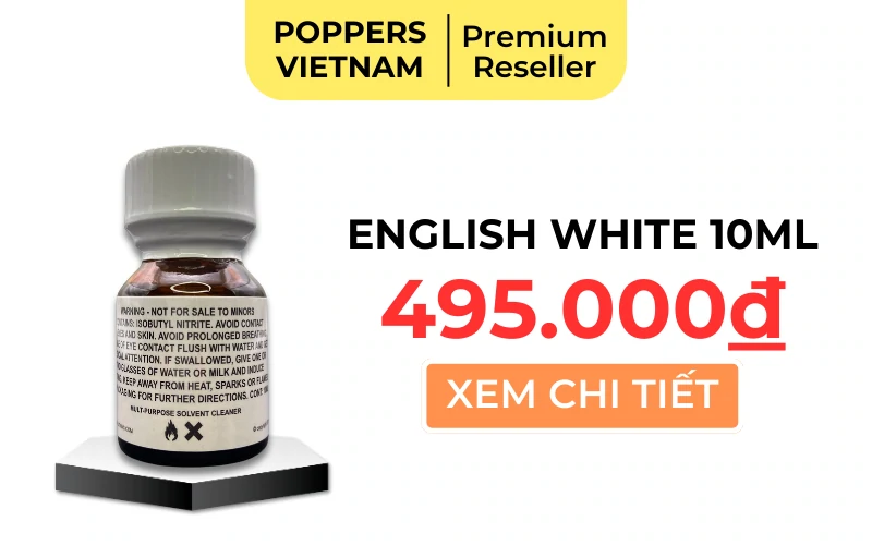 Chai English White 10ml chính hãng Mỹ tại Đà Lạt - gí 495.000đ