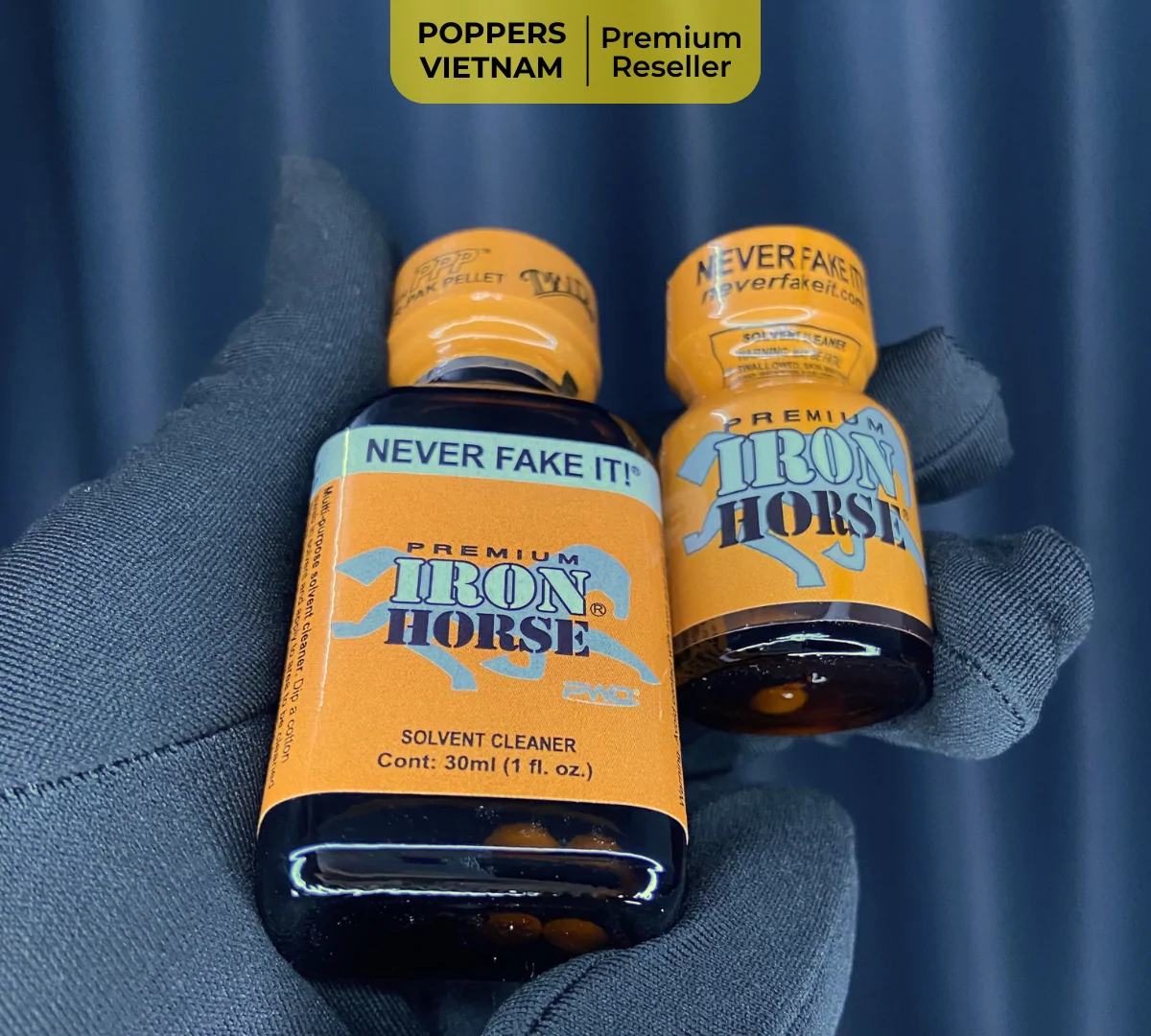 Combo 2 chai popper Iron Horse 10ml và 30ml của Poppers Việt Nam tại Hồ Chí Minh