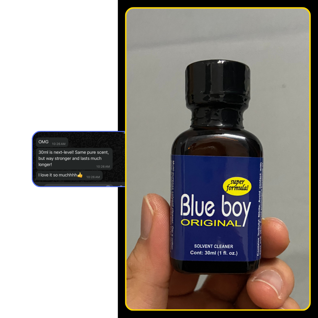 Khách review sau khi dùng Blue Boy Original 30ml
