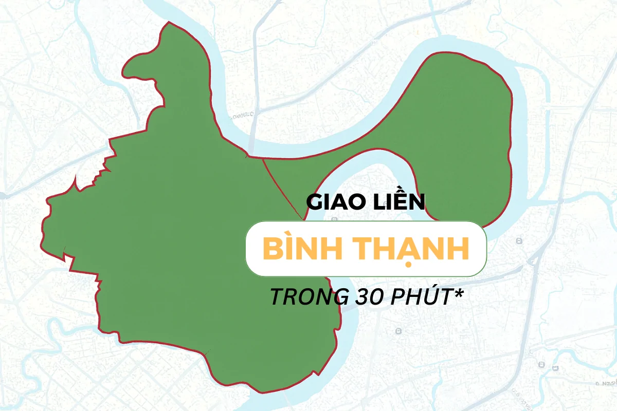 Bản đồ khu vực quận 7 - nơi Poppers Việt Nam giao hàng nhanh trong 30phút