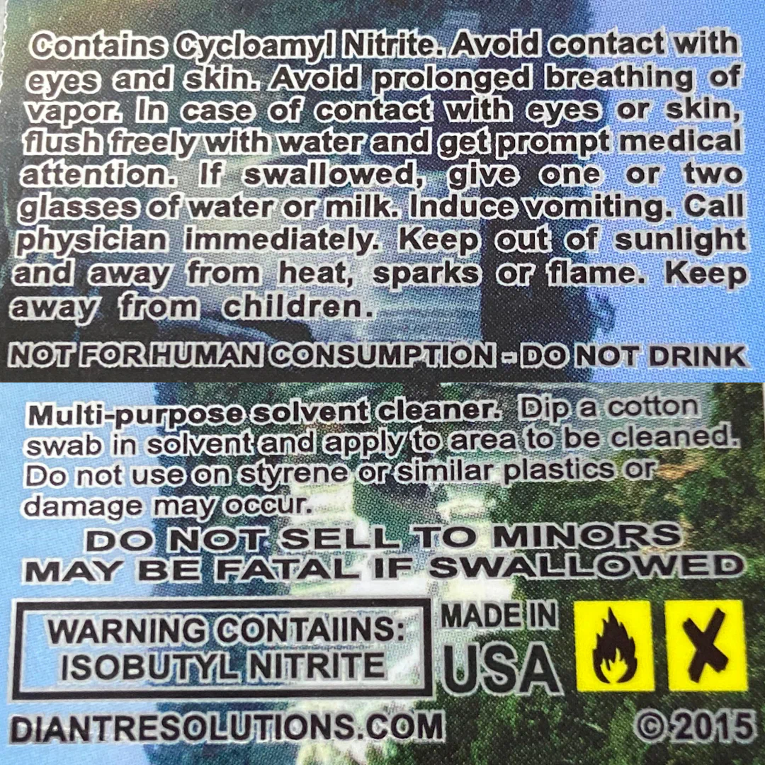 Thành phần của Brazil USA Popper 30ml