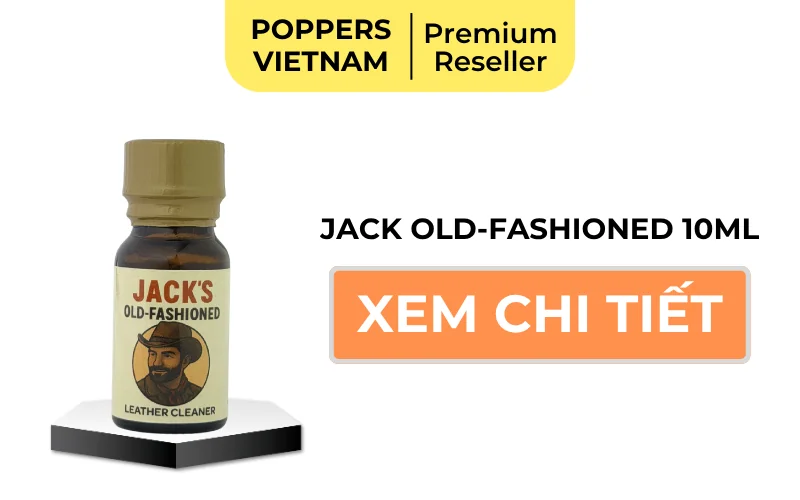 Button xem chi tiết chai popper Jack Old Fashioned 10ml. 