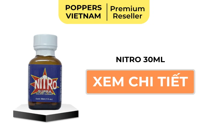 Button xem chi tiết chai popper Nitro 30ml.