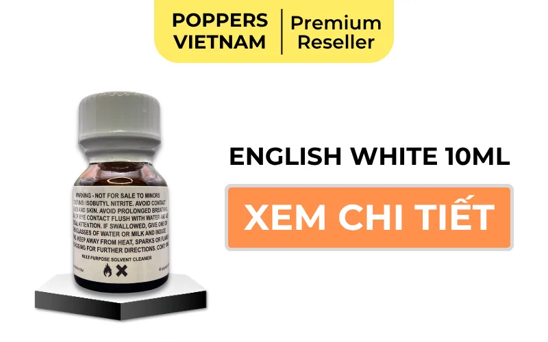 Nút button mua chai popper English White 10ml tại Poppers Việt Nam - chi nhánh Đà Lạt