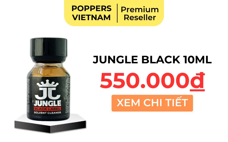 Nút button mua chai popper Jungle Black tại popper cantho.
