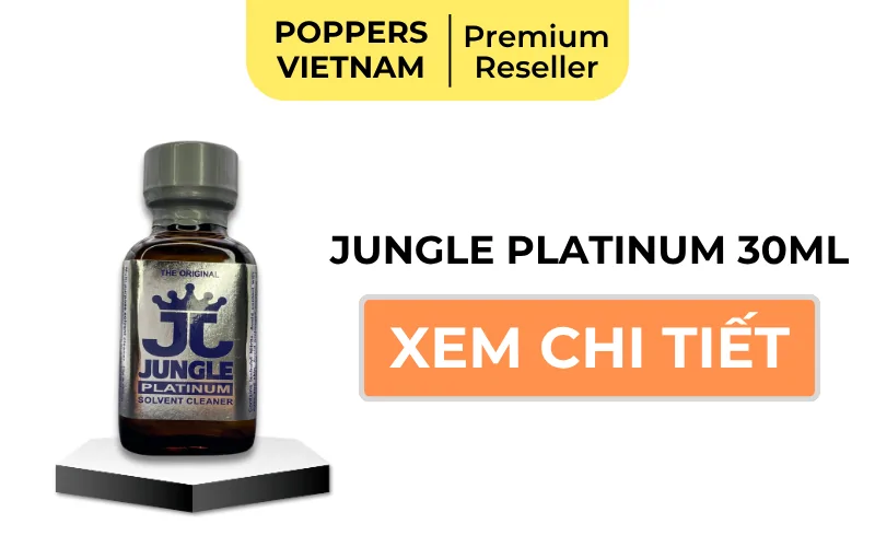 Nút button mua chai popper Jungle Platinum 30ml giao liền tại TP.HCM