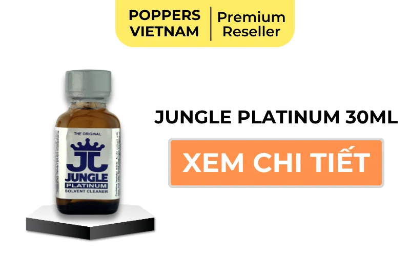 Nút button mua chai popper Jungle Platinum 30ml giao liền tại TP.HCM